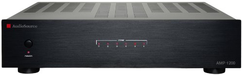 Audio Source AMP1200 12 x 40 Watt Audio Distribution Amplifier (Black)