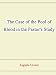 The Case of the Pool of Blood in the Pastor's Study