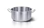 Homichef 17.75 Inch Stainless Brazier Pan with Handles