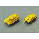 1/350 BATTLE TANK ディスプレイ ドイツ軍A ティーガー1/3突