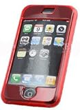 MyNetDeals- Crystal Pink Protective Snap-On Cover Case with Removable Belt Clip for Apple iPhone