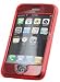 MyNetDeals- Crystal Pink Protective Snap-On Cover Case with Removable Belt Clip for Apple iPhone