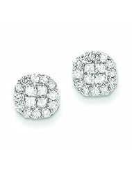 0.8 Carat 14K Gold Diamond Earrings