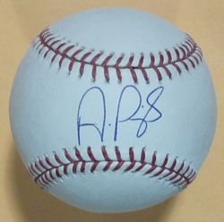 Albert Pujols Autographed/Hand Signed St Louis Cardinals Baseball MLB Authentic