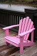 Child's PINK Cedar Adirondack Rocker for Kids Child's PINK Cedar Adirondack Rocker for Kids