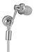 Panasonic RP-HJE500E-S - High Grade Ear Canal Headphone with Aluminium housing - 3 pairs of ear pieces S/M/L (Silver)
