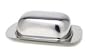 Brilliant Stainless Steel Covered Butter Dish - Fine StainlessLUX Tableware for Your Home