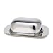 Brilliant Stainless Steel Covered Butter Dish - Fine StainlessLUX Tableware for Your Home