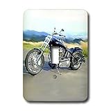 Light Switch Cover Picturing Picturing Harley Davidson Motorcycle - single toggle switch