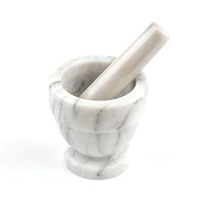Chinese Mortar & Pestle ( Marble ) - Set Each