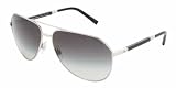 DOLCE & GABBANA DG2067 058G 05 8G SILVER FRAME GRAY GRADIENT LENS 64MM SUNGLASSES SHADES
