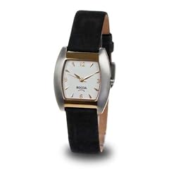 Boccia Damen-Armbanduhr Leder 408-06