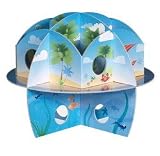 Habitrail Ovo Beach/Underwater Scene Cardboard Maze