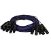 Pyle PPSN811 10 Feet 8 Channel XLR Male to XLR Female Snake Cable