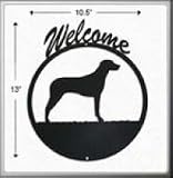 Rhodesian Ridgeback Welcome Sign