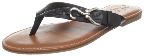 Cole Haan Women's Amber Tantivy Thong Sandal,Black,8 B US