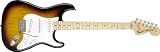 Fender Classic Series \'70s Stratocaster® Electric Guitar, 3 Tone Sunburst, Maple Fretboard