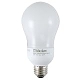 MaxLite HCB20WW6 75-Watt Equivalent 20-Watt Mini Bulb Compact Fluorescent Lamp