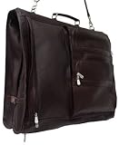 Piel Leather Expandable Garment Bag