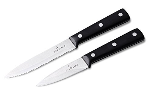 Culina 5-inch Utility Knife and 3.5-inch Paring Knife, 2-piece Set, Full-tang