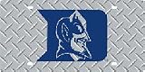 SD02861 Duke University Blue Devil Acrylic License Plate
