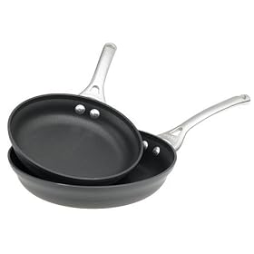 Calphalon Contemporary Nonstick 8-Inch and 10-Inch Omelette Combo Pack (JR1388-90PWR) by Calphalon