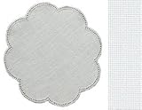 Eigenschaften Creativ Discount / Creativ Discount - Anhäkelform Blüte, 20 x 20 cm, Weiß