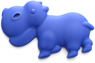 Baby Gamo Animal Teether Toy Blue