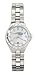 New England Patriots Womens Pearl Watch With Stainless Steel Bracelet