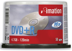 Childrens Toyshop  Computer : Imation DVD-R 4.7GB 16x 50 Pack Spindle