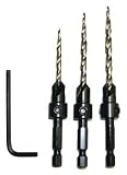 Insty Bit 82603 Quick Change Taper Drill Countersink Set
