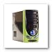 ATX Mid-Tower Green 400watt