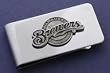 Milwaukee Brewers Pewter Money Clip