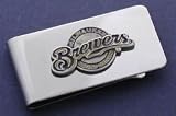 Milwaukee Brewers Pewter Money Clip