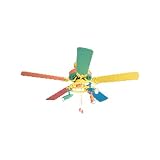 42IN 5 Blade Nursery Ceiling Fan c/wGU10