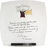 Review Dreamair  / Signed and Sealed 65th Birthday Gift Square Plate