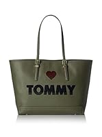 Tommy Hilfiger Bolso asa al hombro Honey Ew (Verde)