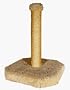 Giant Scratching Post - Cat furniture scratching post with sisal - assorted colors