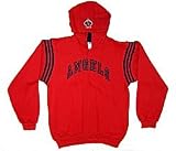 Anaheim Angels Medium Weight Hooded Fleece Youth Sweatshirt