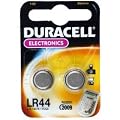 Duracell LR44, V13GA, GPA76, 82, LR1154, 357A, 2er Pack
