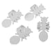 Ant Napkin Rings - White