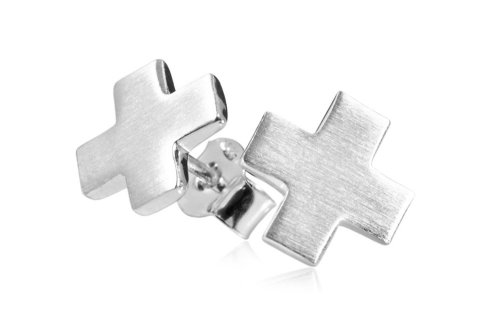 VINANI Damen Ohrstecker Pure Cross Silber 925 OPC Preisvergleich