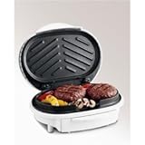 Hamilton Beach 25219 Non-Stick High Speed Grill, White