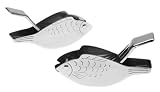 Global Decor Stainless-Steel Citrus Squeezers, Set of 2