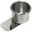 Stainless Steel Cup Holder (Slide Under) - Casino Supplies > Accessories > Misc. Accessories