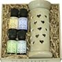 Diffuser (Oil Burner) & 100% Pure Essential Oil Gift Set