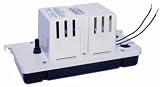 Little Giant VCC-20ULS 1/30 HP Low Profile Tank Condensate Removal Pump, 6' Power Cord (554210)