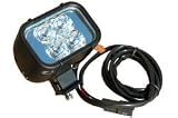 IR LED Light Emitter - 12 watts - 4 LEDs - 90'L X 70'W beam - 9-42 Volts DC - 850nm/940n-(-Spot-850