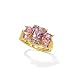  : 14KT. GOLD RING AMETRINE PINK TOURMALINE
