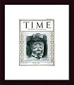 William Howard Taft / TIME Cover: June 30, 1924, Framed Art Print by TIME Magazine